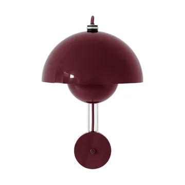 Applique VP8 Flowerpot - Dark plum - &Tradition