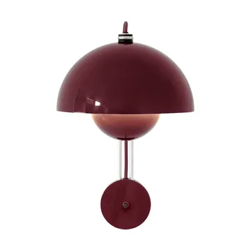 Applique VP8 Flowerpot - Dark plum - &Tradition