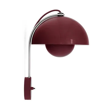 Applique VP8 Flowerpot - Dark plum - &Tradition