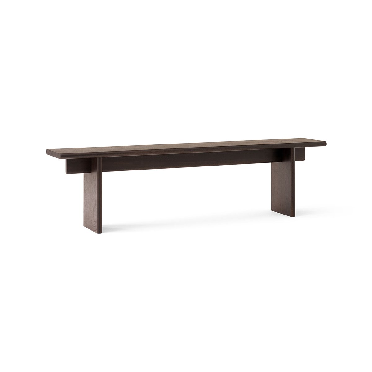 &Tradition Banc Ita OS5 170 cm Dark stained oak | Design Scandinave | Bancs | Marron