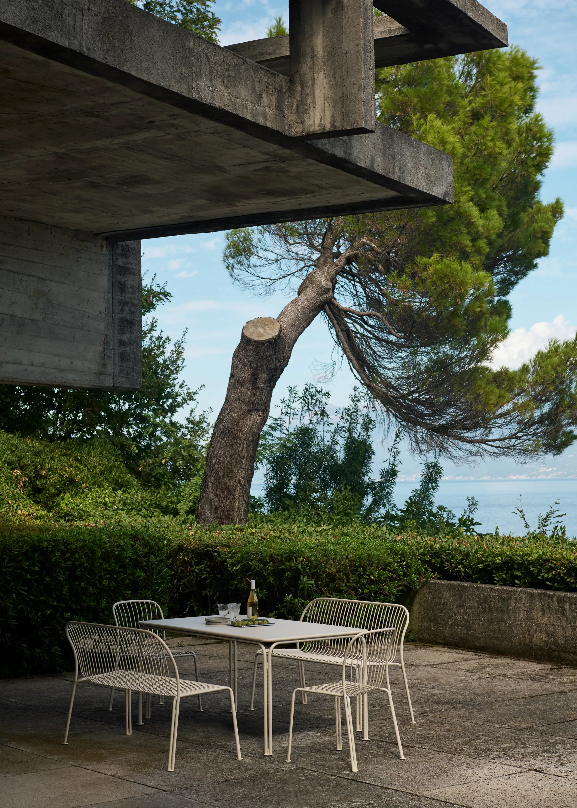 Banc Thorvald SC111, Ivory, 129 cm &Tradition