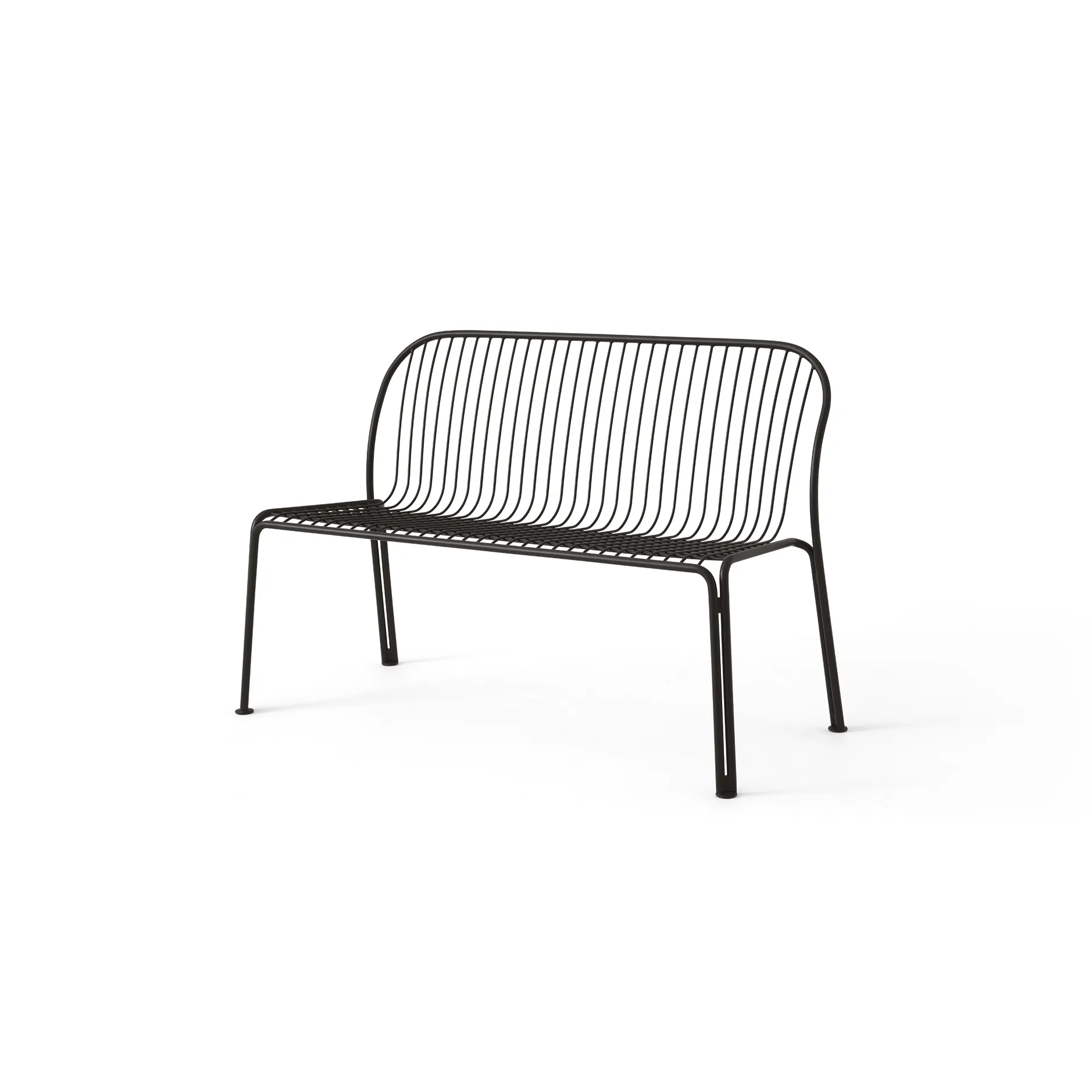 Banc Thorvald SC111, Warm black, 129 cm &Tradition