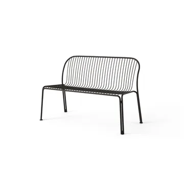 Banc Thorvald SC111 - Warm black, 129 cm - &Tradition