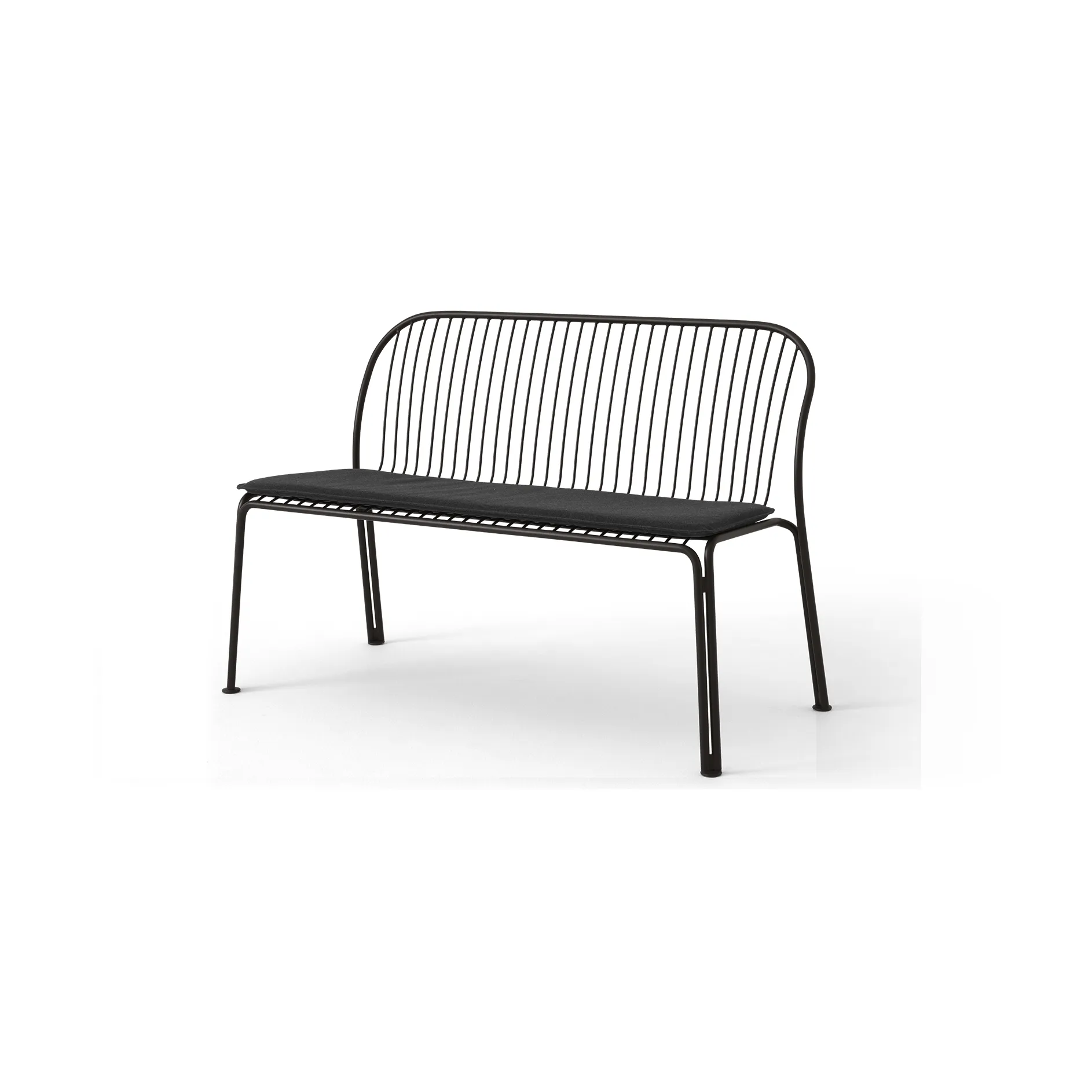 Banc Thorvald SC111, Warm black, 129 cm &Tradition