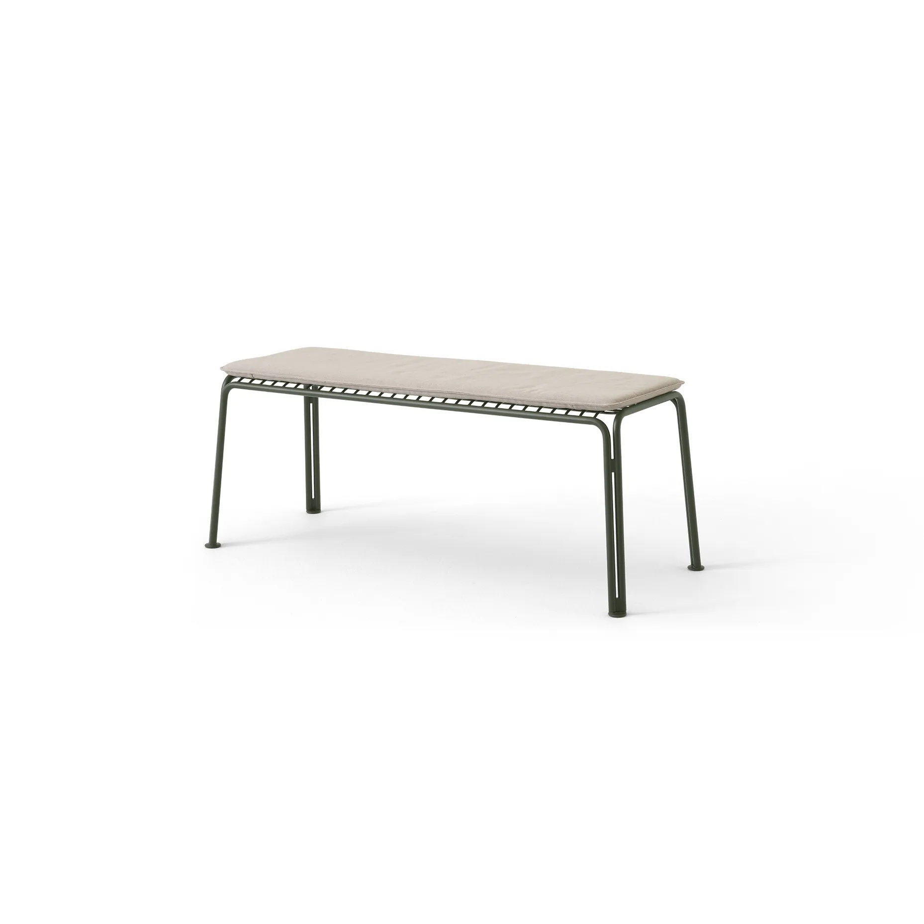Banc Thorvald SC112, Bronze green, 125 cm &Tradition