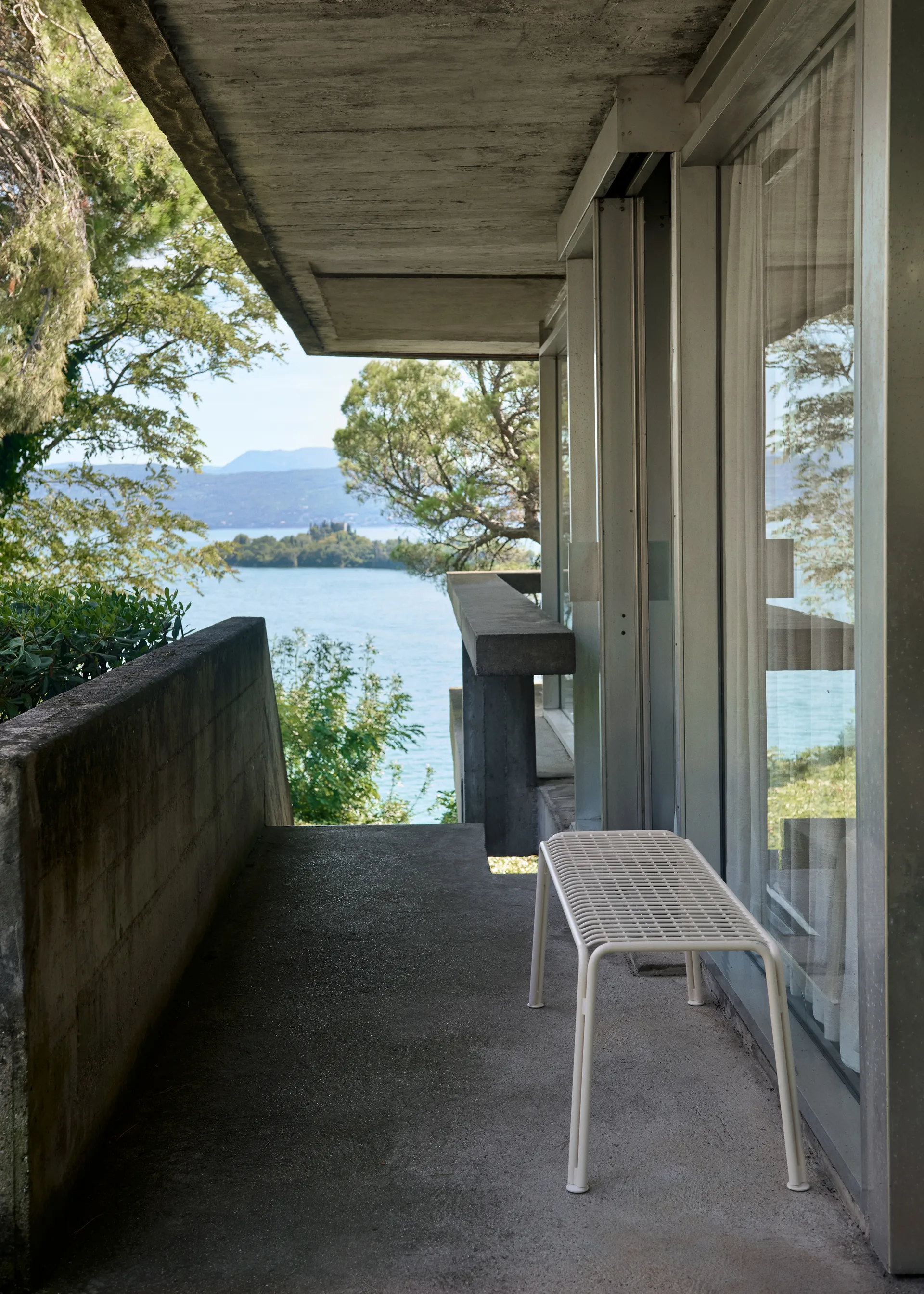 Banc Thorvald SC112, Ivory, 125 cm &Tradition