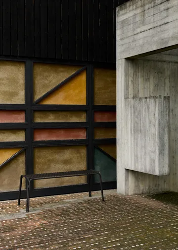 Banc Thorvald SC112 - Warm black, 125 cm - &Tradition