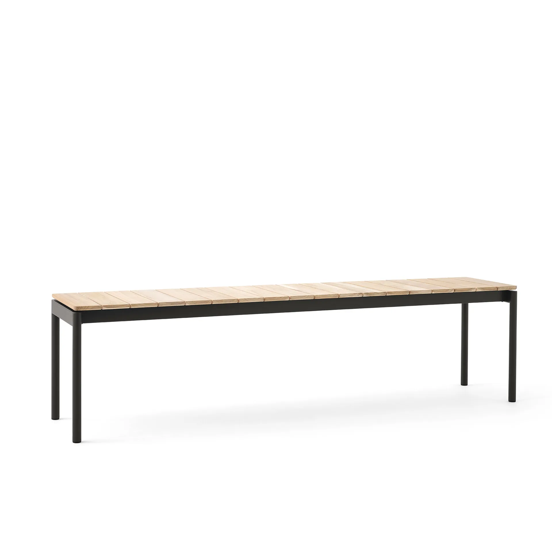 Banc Ville AV28 large 180x40 cm, Warm black &Tradition