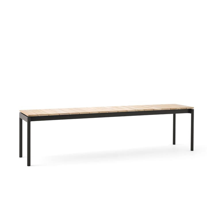 Banc Ville AV28 large 180x40 cm - Warm black - &Tradition