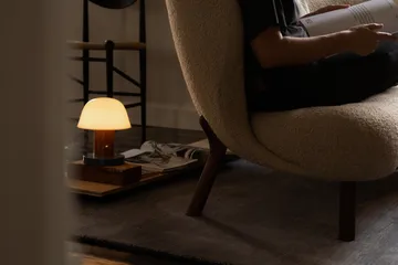 Canapé Little Petra VB2 - Chêne huilé blanc-Moonlight - &Tradition