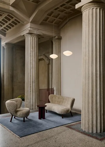 Canapé Little Petra VB2 - Noyer huilé-Moonlight - &Tradition