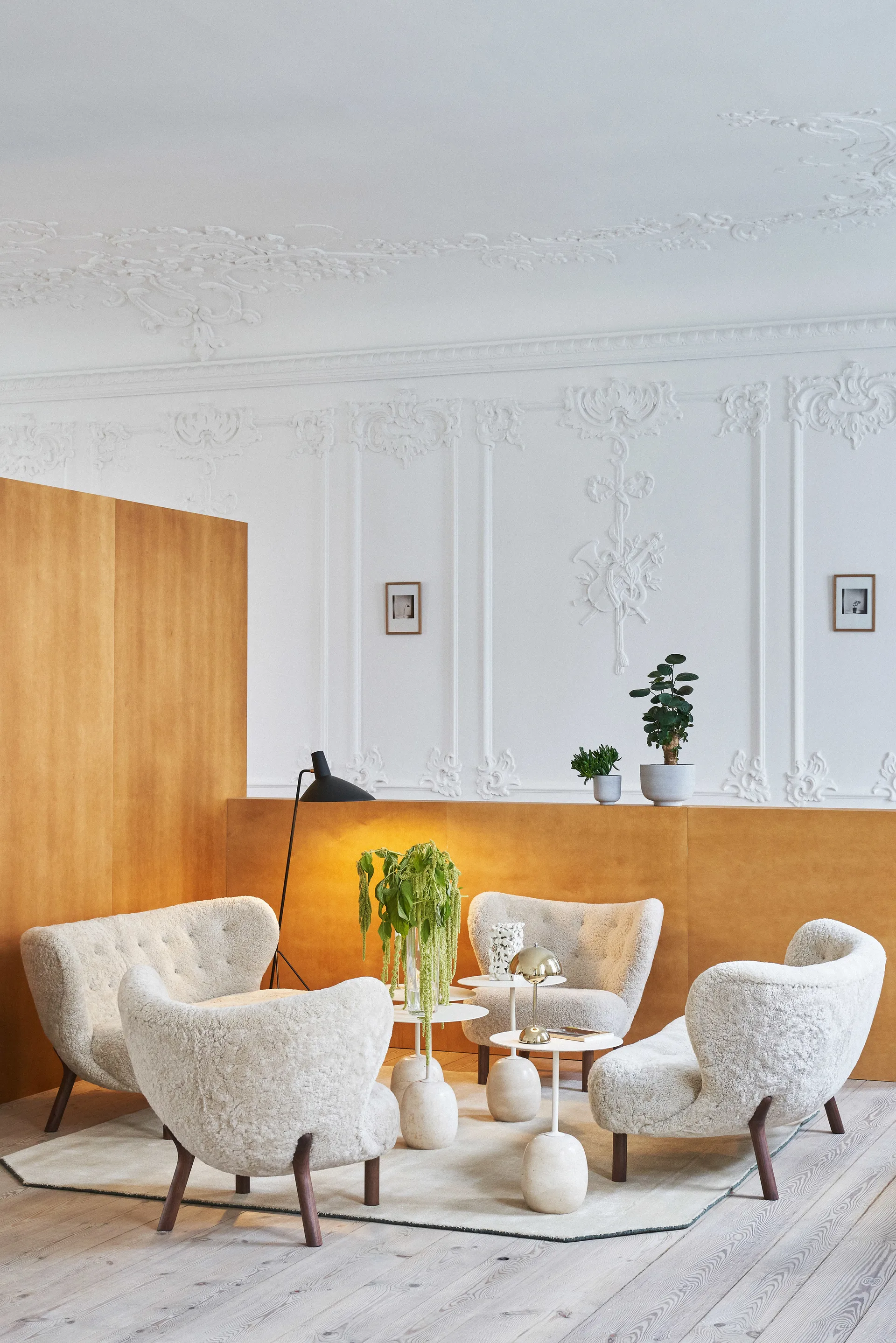 Canapé Little Petra VB2, Noyer huilé-Moonlight &Tradition