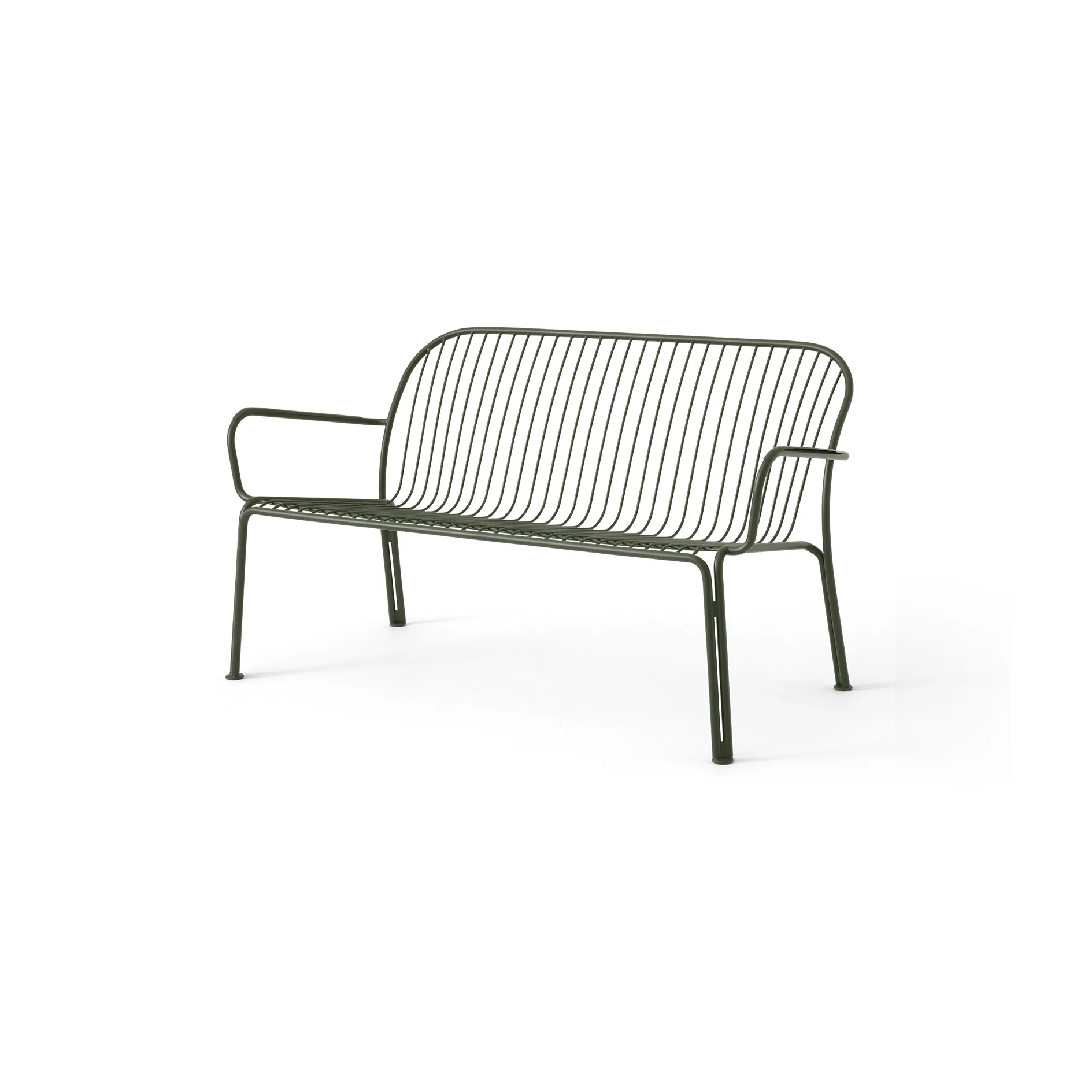 Canapé lounge Thorvald SC110, Bronze green, 143 cm &Tradition