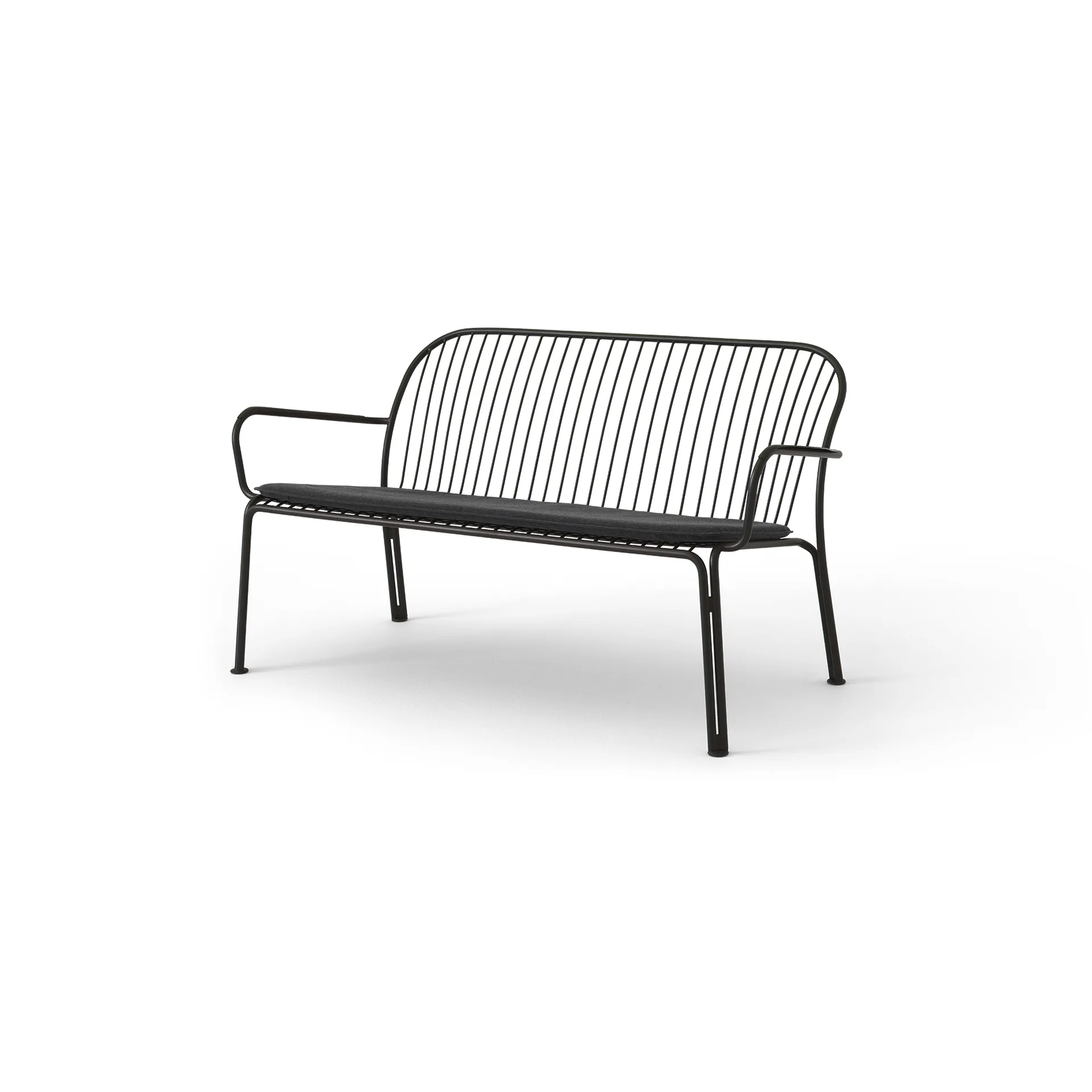 Canapé lounge Thorvald SC110, Warm black, 143 cm &Tradition
