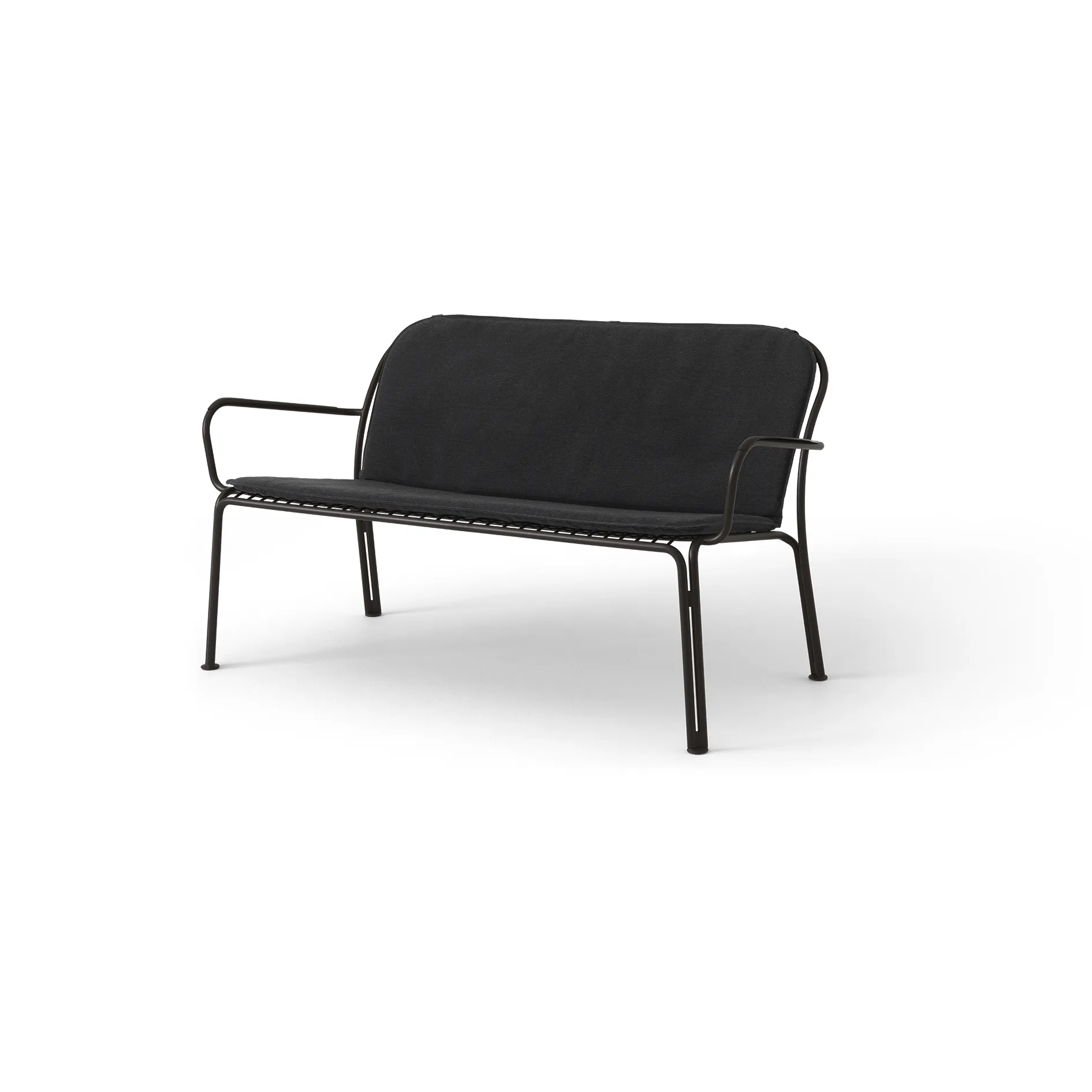 Canapé lounge Thorvald SC110, Warm black, 143 cm &Tradition