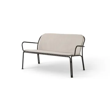 Canapé lounge Thorvald SC110 - Warm black, 143 cm - &Tradition
