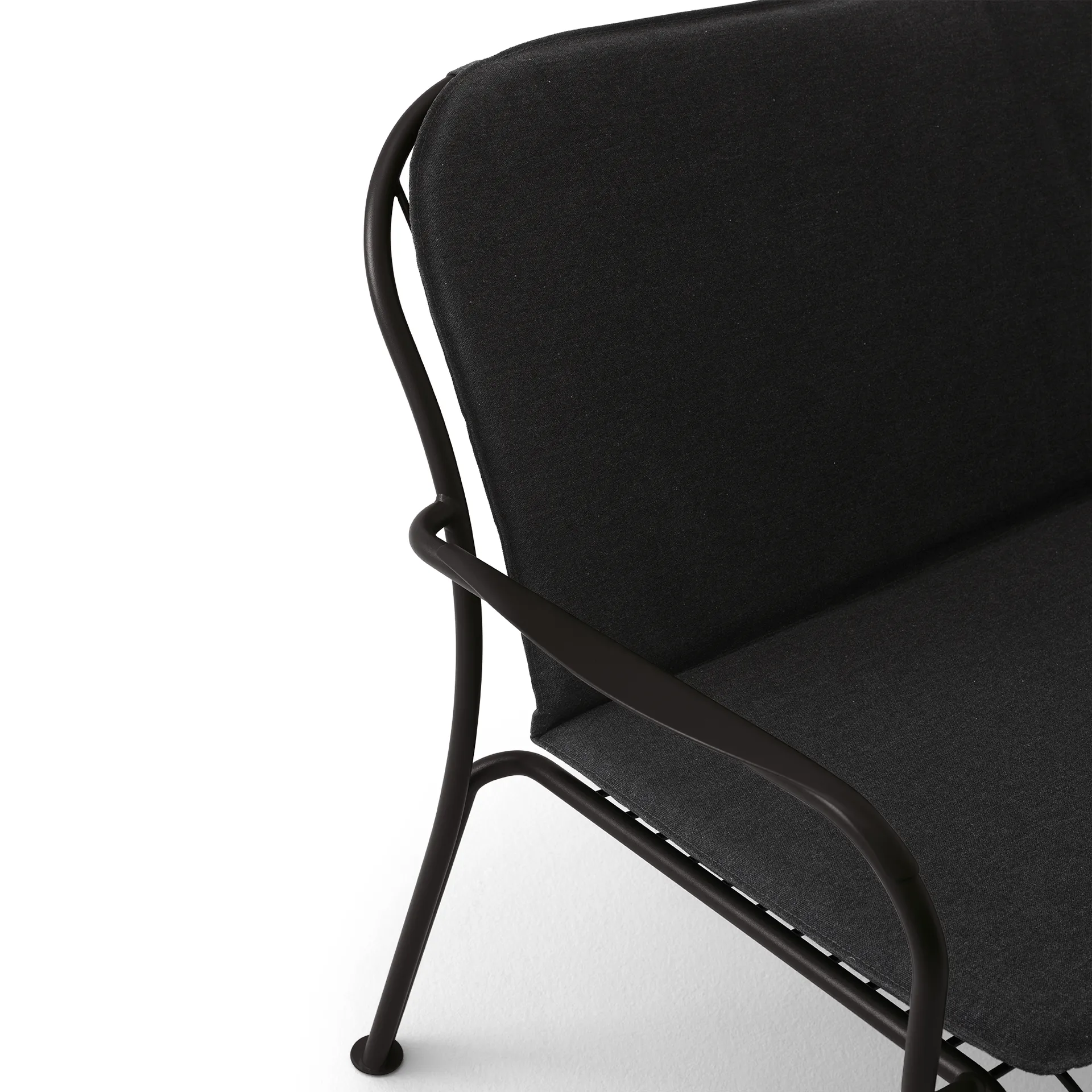 Canapé lounge Thorvald SC110, Warm black, 143 cm &Tradition