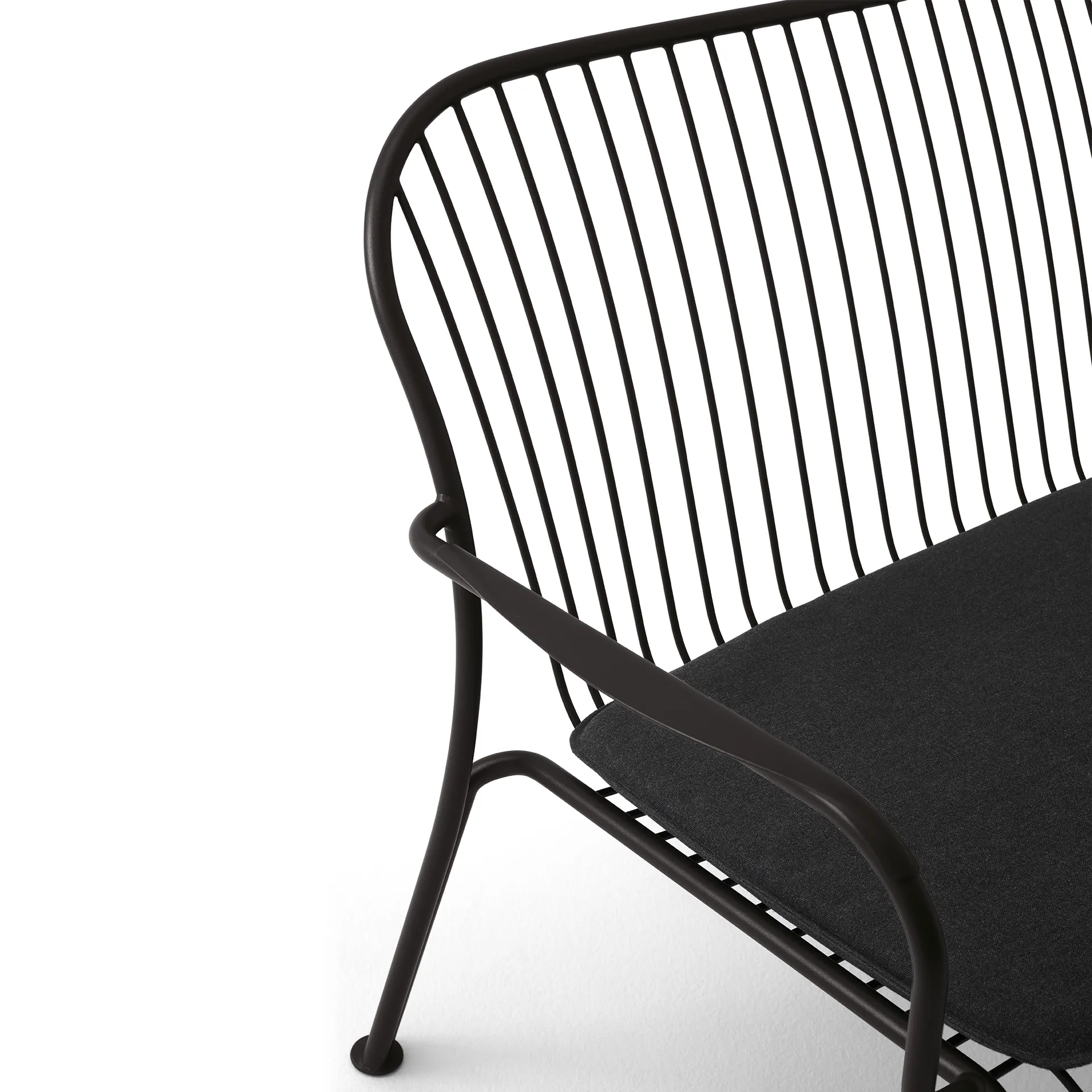 Canapé lounge Thorvald SC110, Warm black, 143 cm &Tradition