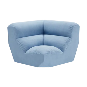 Canapé modulable Hi Lo AV55 module d'angle - Gentle 0733 - &Tradition