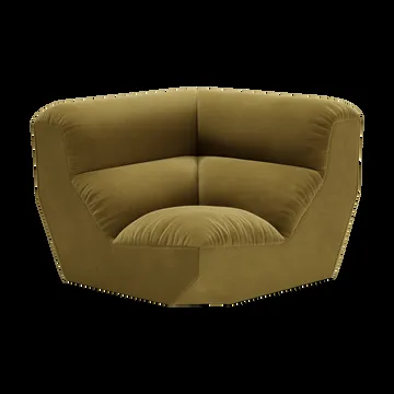 Canapé modulable Hi Lo AV55 module d'angle - Mylla 0971 - &Tradition