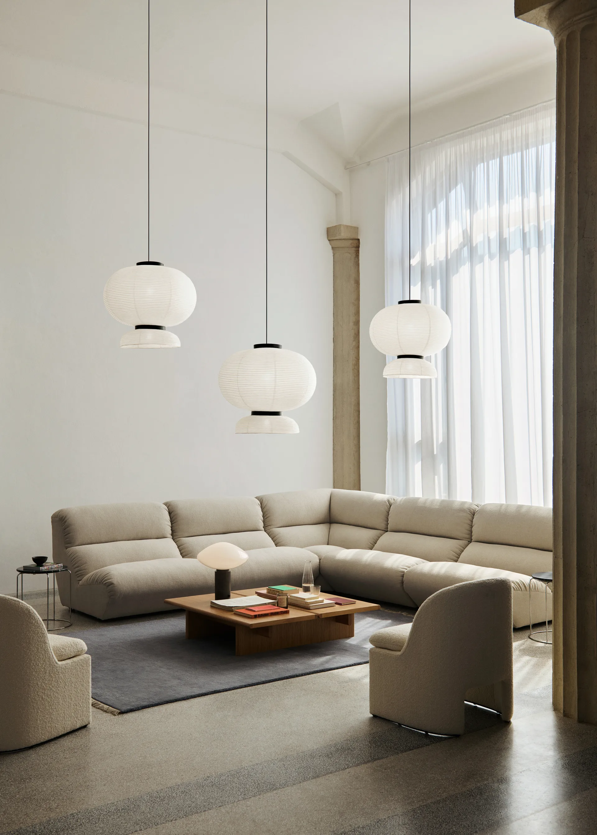 Canapé modulable Hi Lo configuration G Grain 61229 &Tradition