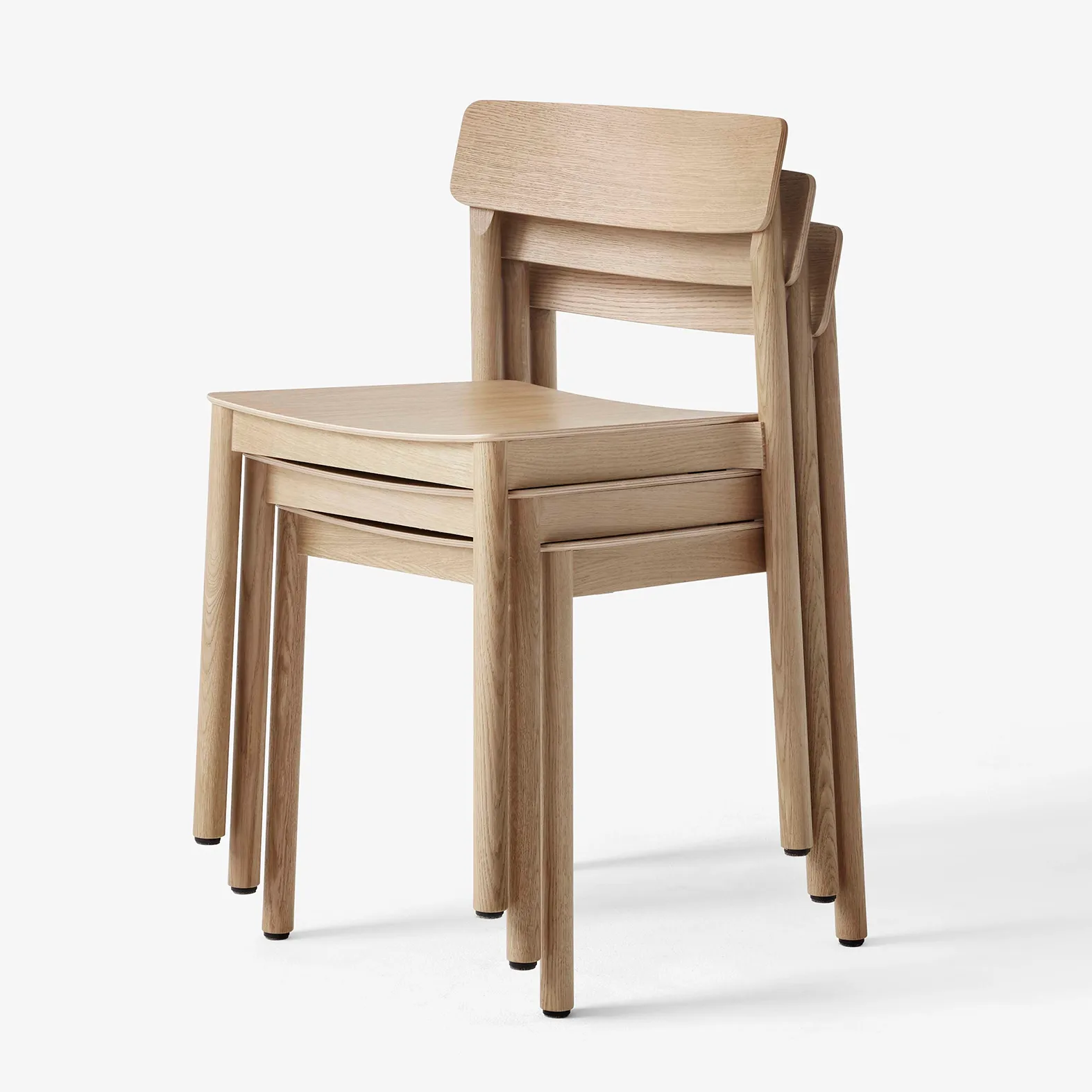 Chaise Betty TK2 lot de 2, Chêne &Tradition