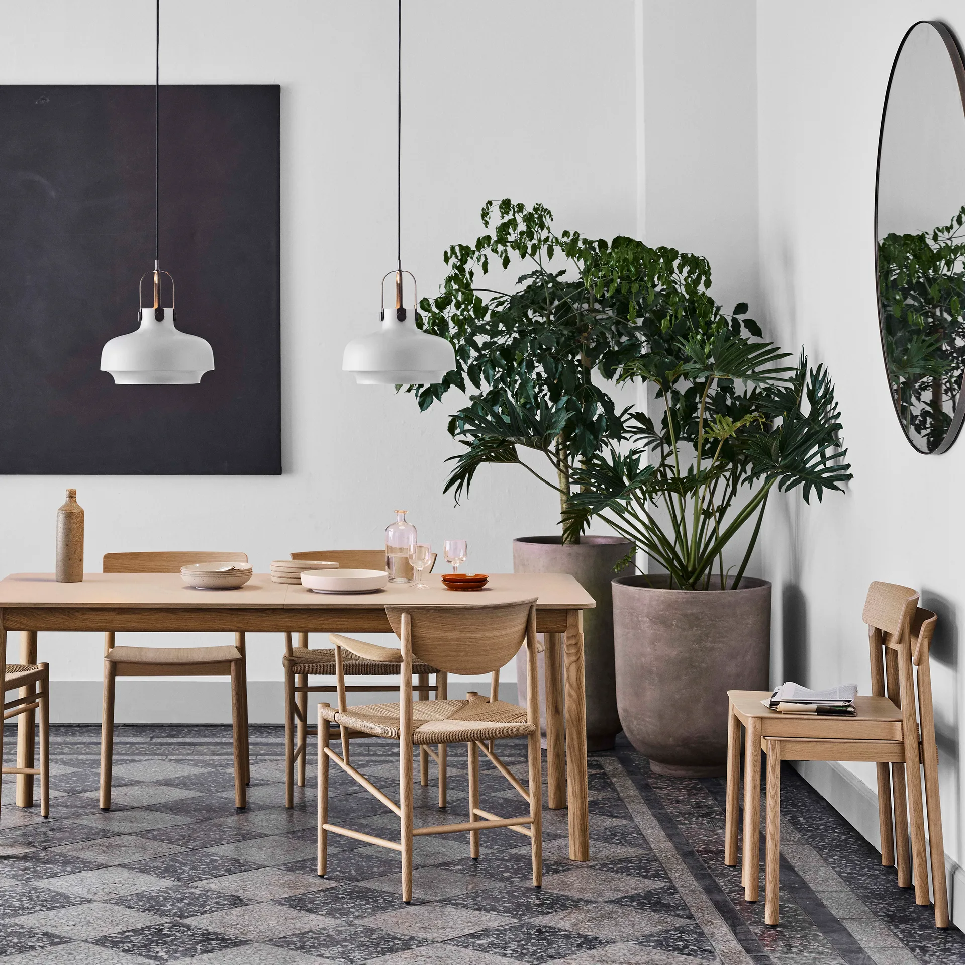 Chaise Betty TK2 lot de 2, Chêne &Tradition