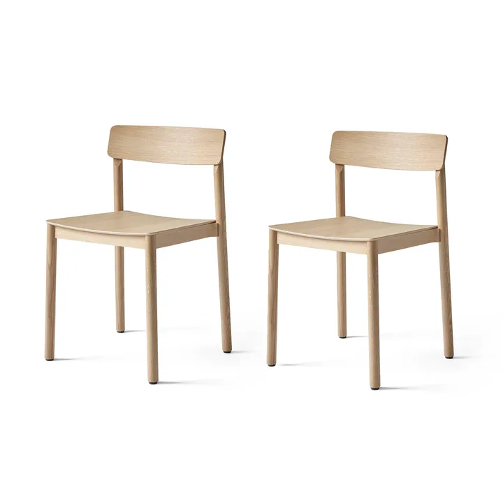 Chaise Betty TK2 lot de 2 - Chêne - &Tradition
