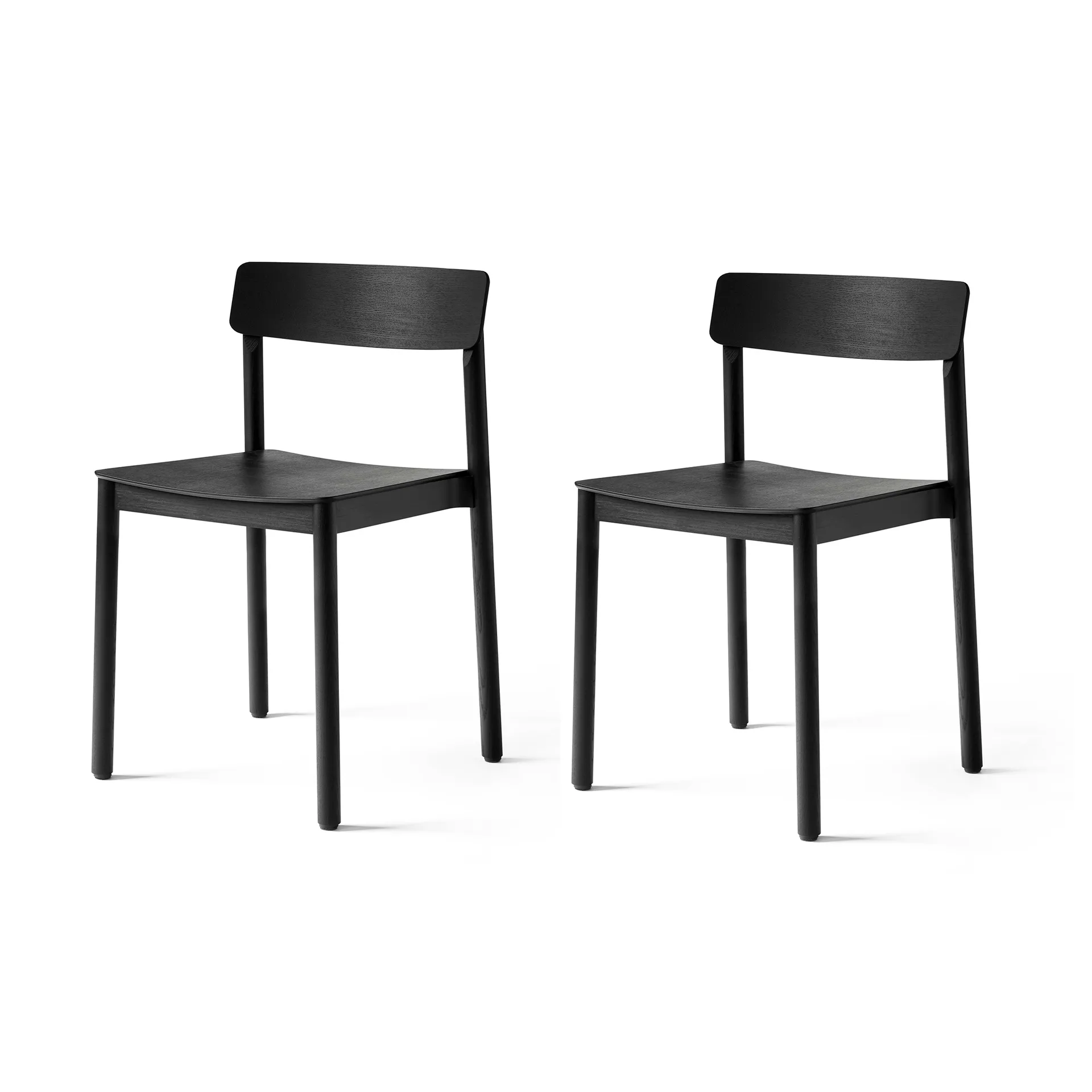 Chaise Betty TK2 lot de 2, Noir &Tradition