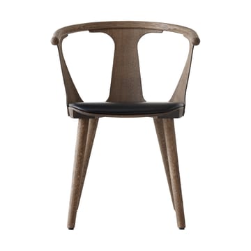 Chaise In Between SK2 - Chêne fumé huilé-Noble cuir noir - &Tradition