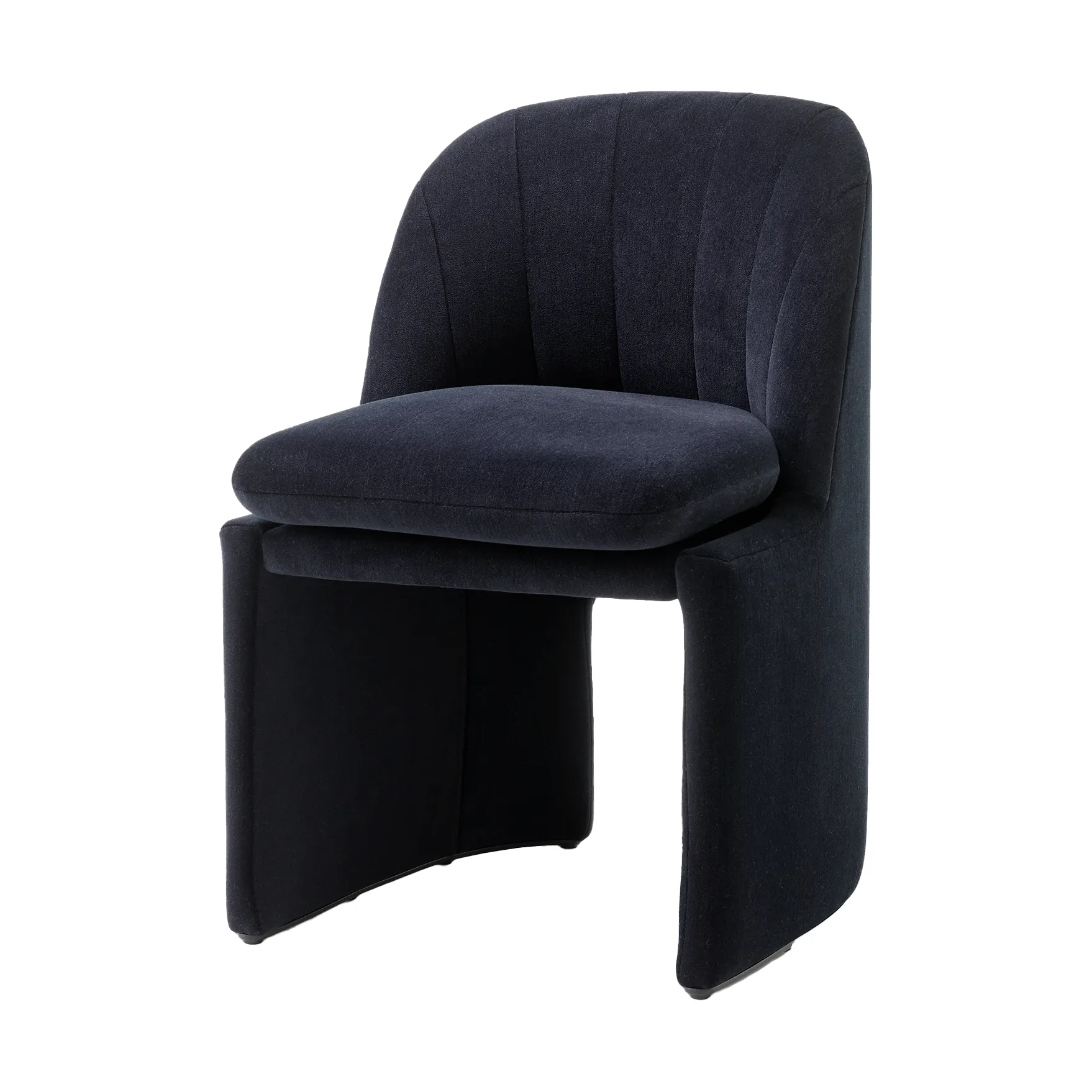 Chaise Loafer Side Chair SC106, Gentle 0193 &Tradition