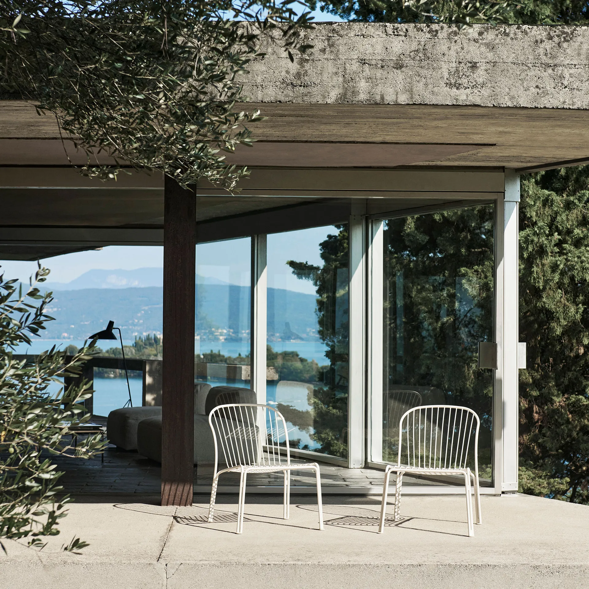 Chaise longue Thorvald SC100 , Ivory &Tradition