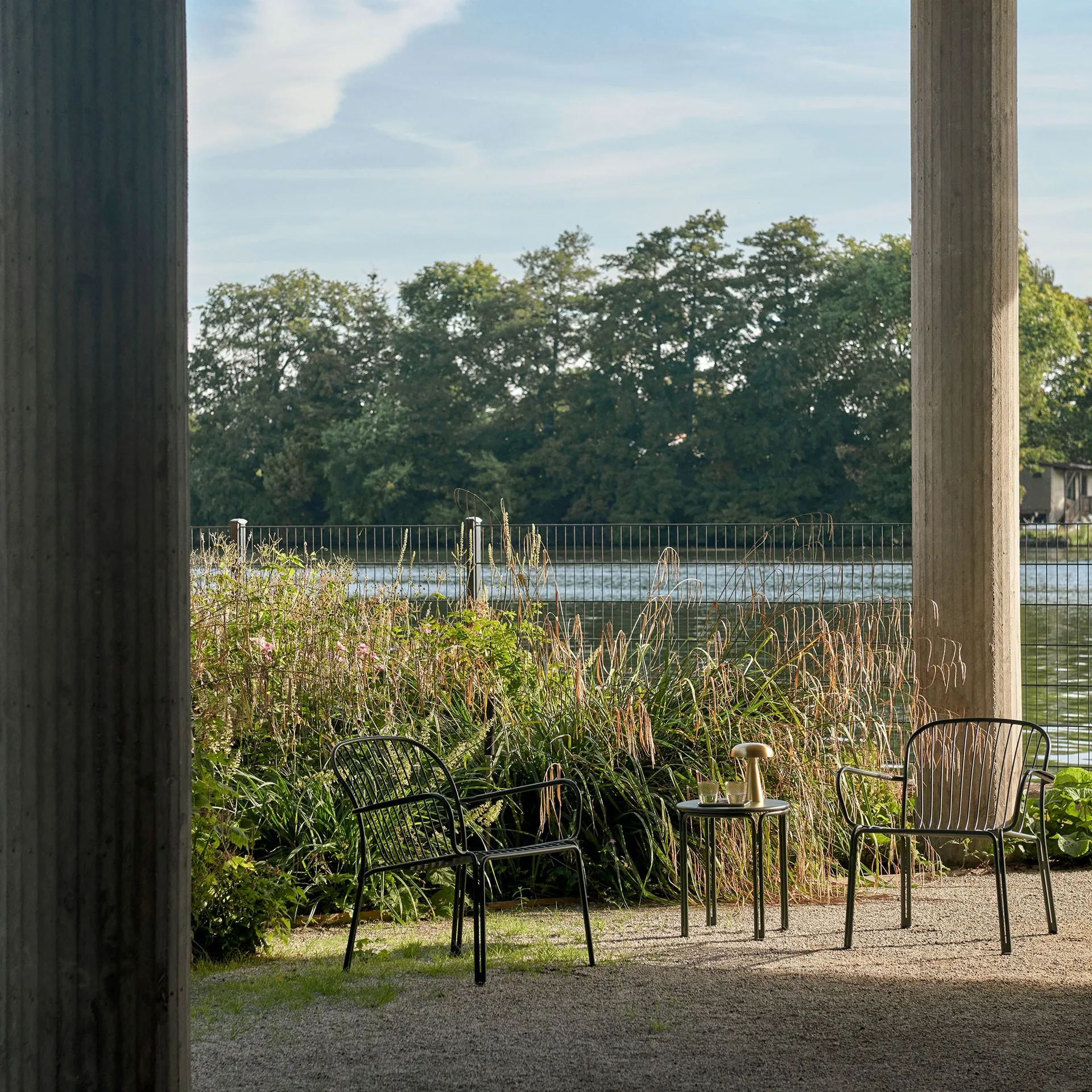 Chaise longue Thorvald SC101, Bronze green &Tradition