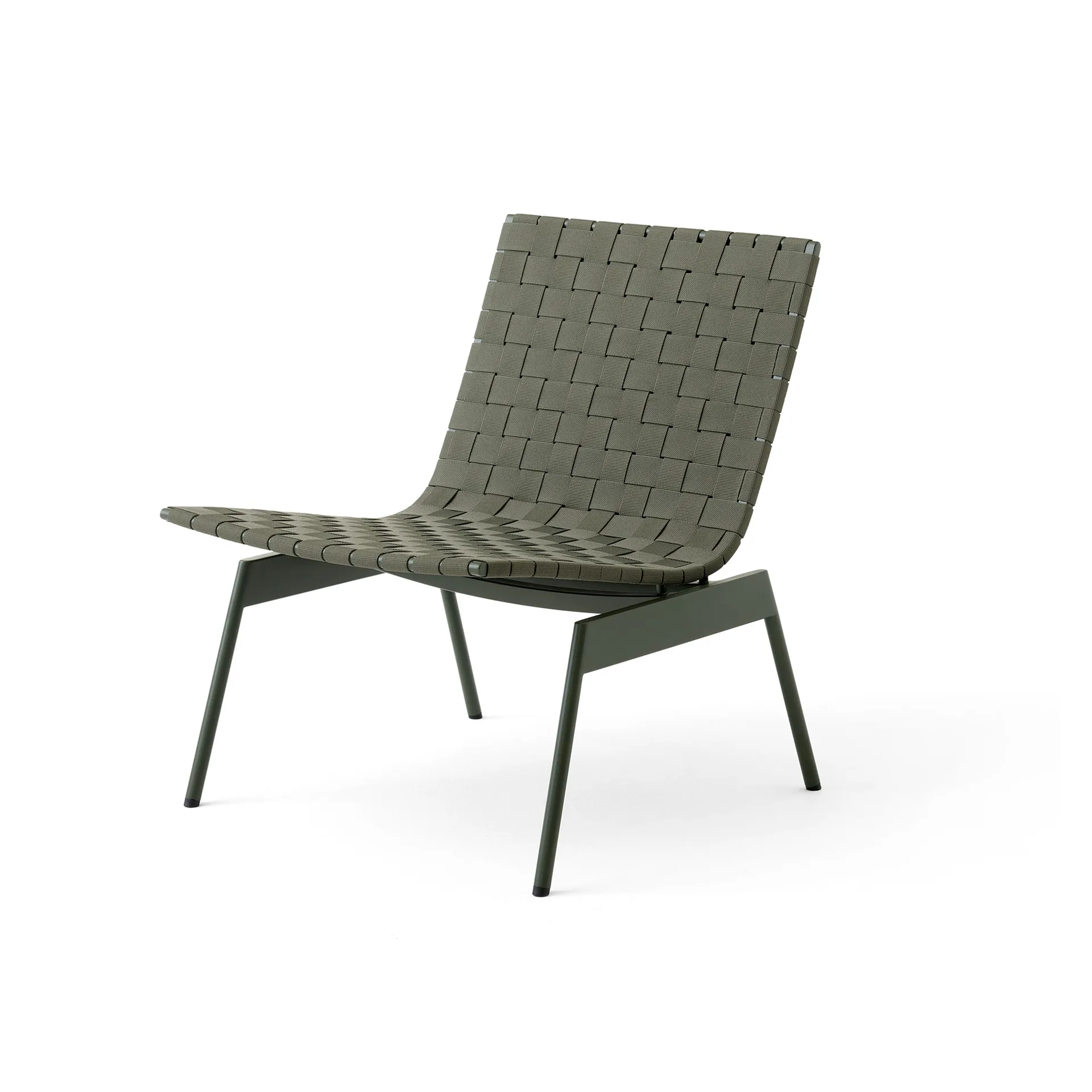 Chaise longue Ville Outdoor AV44, Bronze green &Tradition