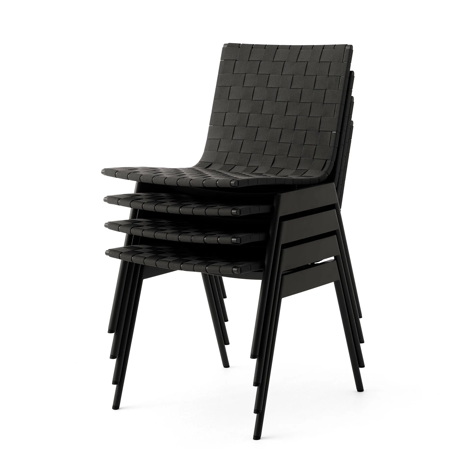 Chaise Ville Outdoor AV33, Warm black &Tradition