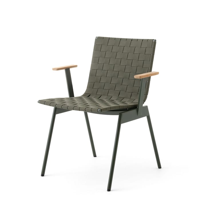 Chaise Ville Outdoor AV34 - Bronze green - &Tradition