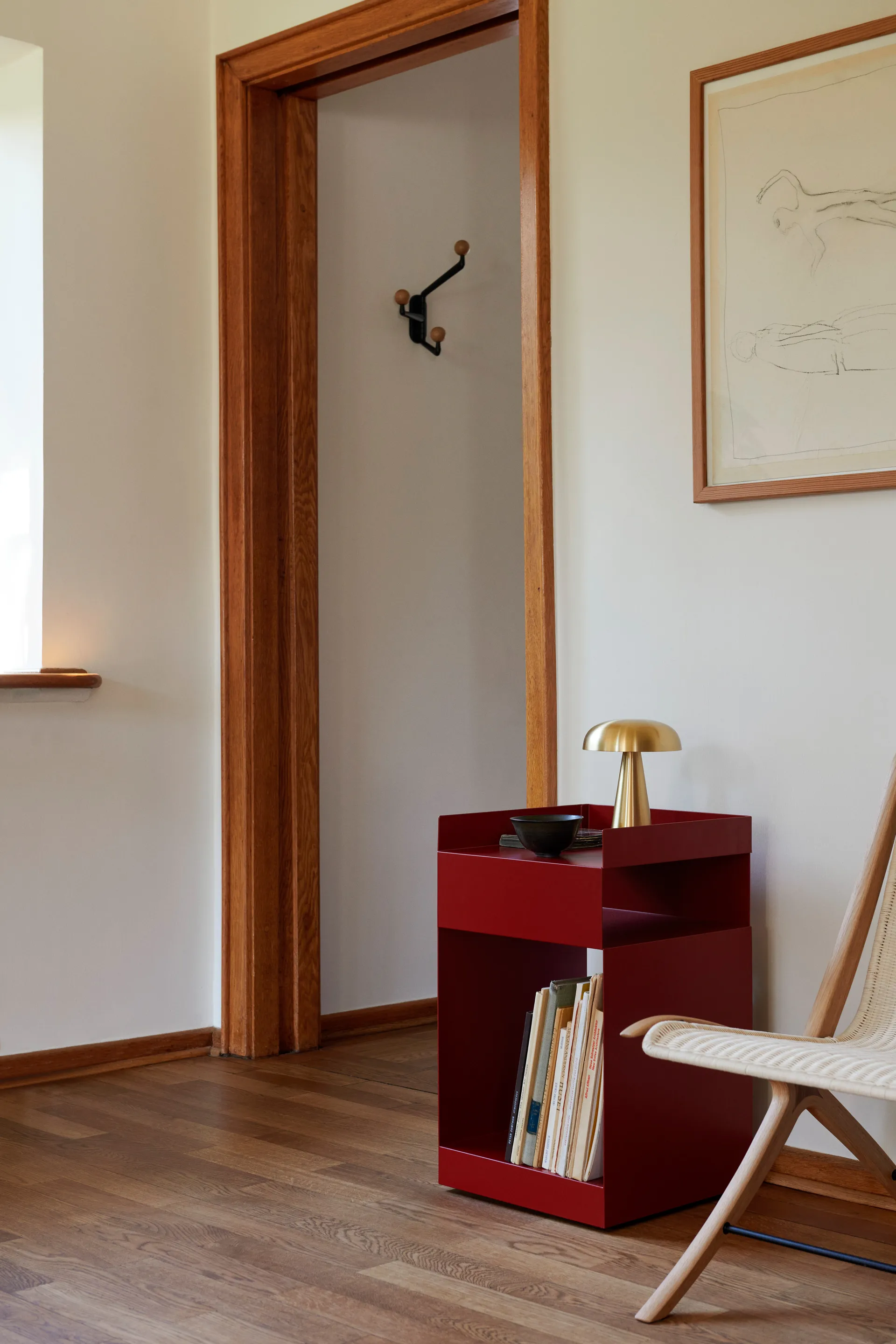 Chariot de service Rotate SC73 merlot, Merlot &Tradition