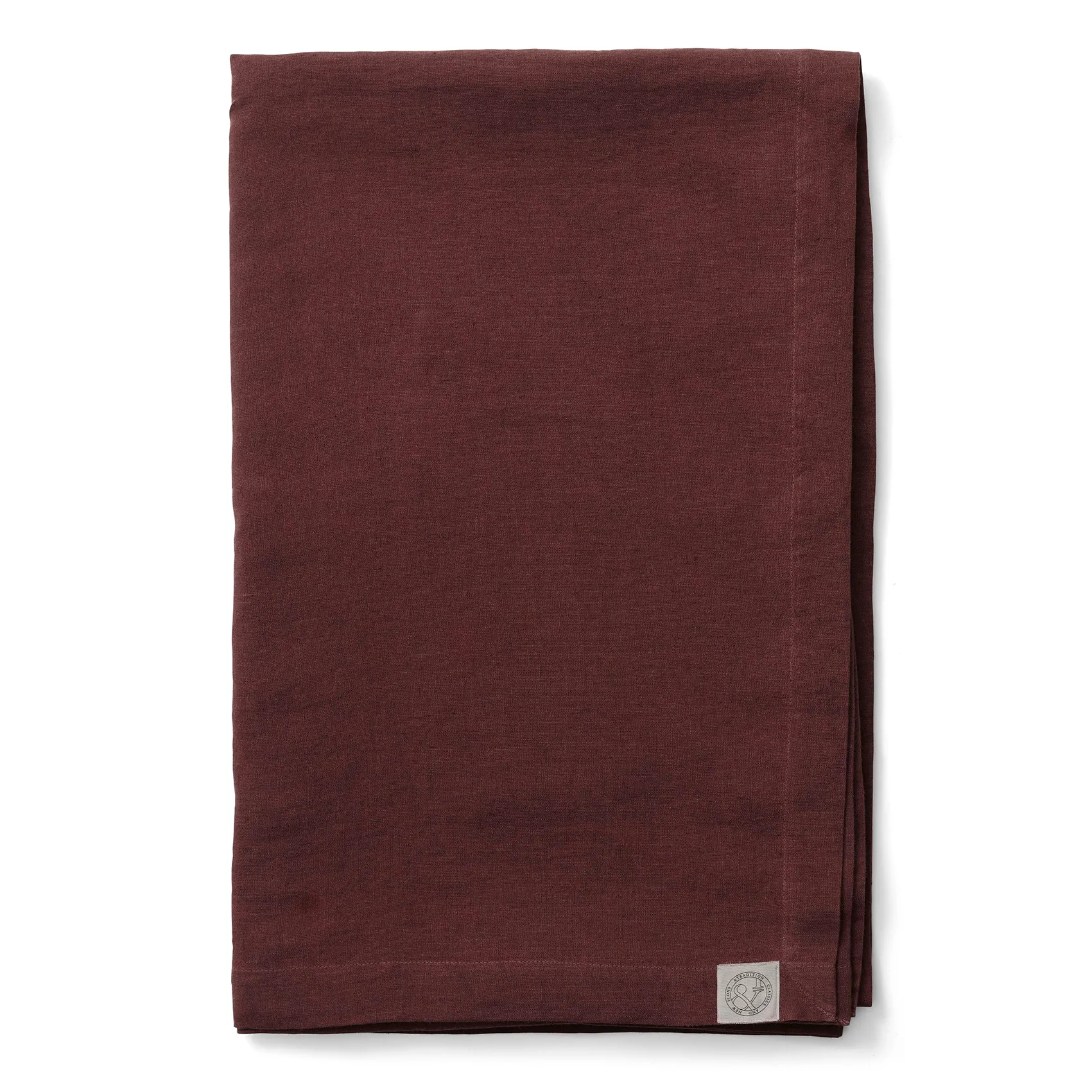 Couvre-lit Collect SC31 Linen 240x260 cm, Burgundy (rouge) &Tradition