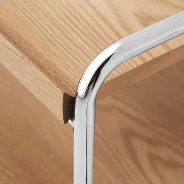 Étagère Alima NDS6 - Chêne laqué-chrome - &Tradition