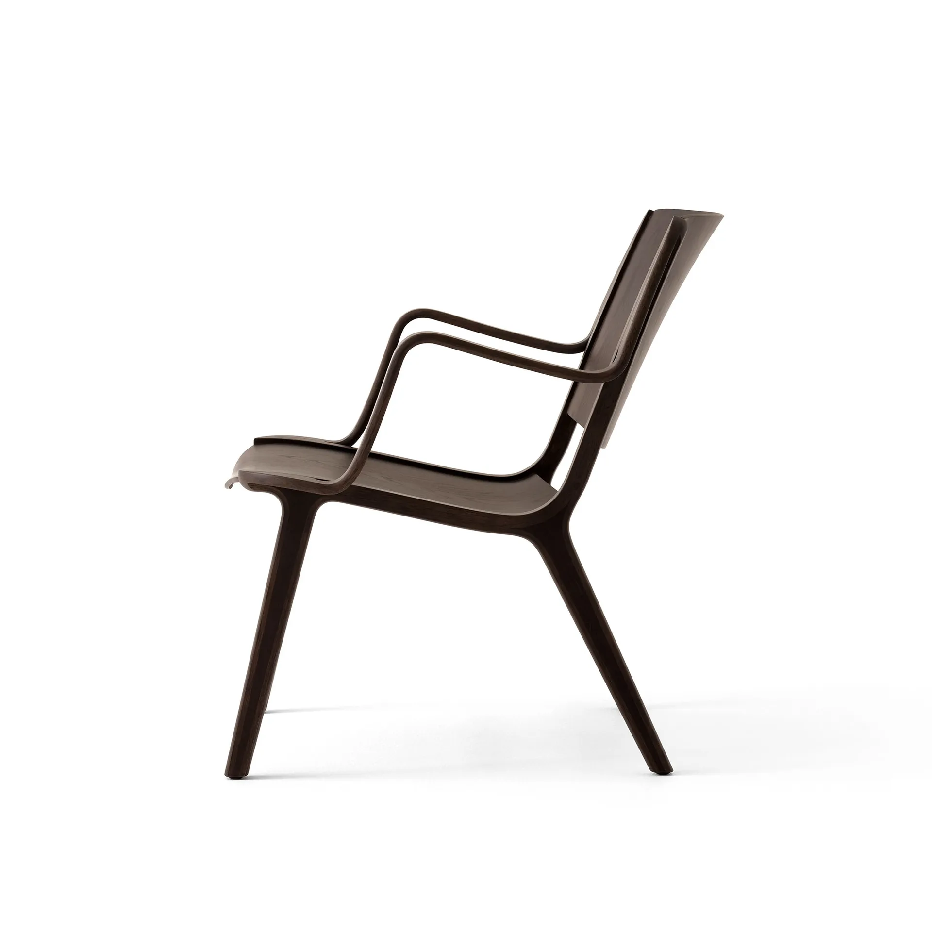 Fauteuil AX HM11 Lounge Chair, Dark stained oak &Tradition