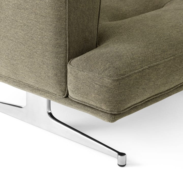 Fauteuil Inland AV21, Argile 0014 - aluminium poli &Tradition