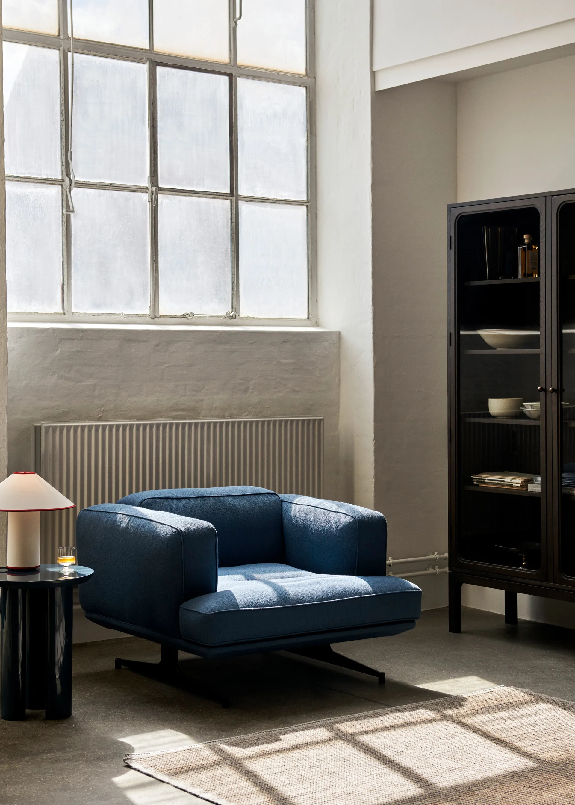 Fauteuil Inland AV21, Vidar 733-noir chaud &Tradition