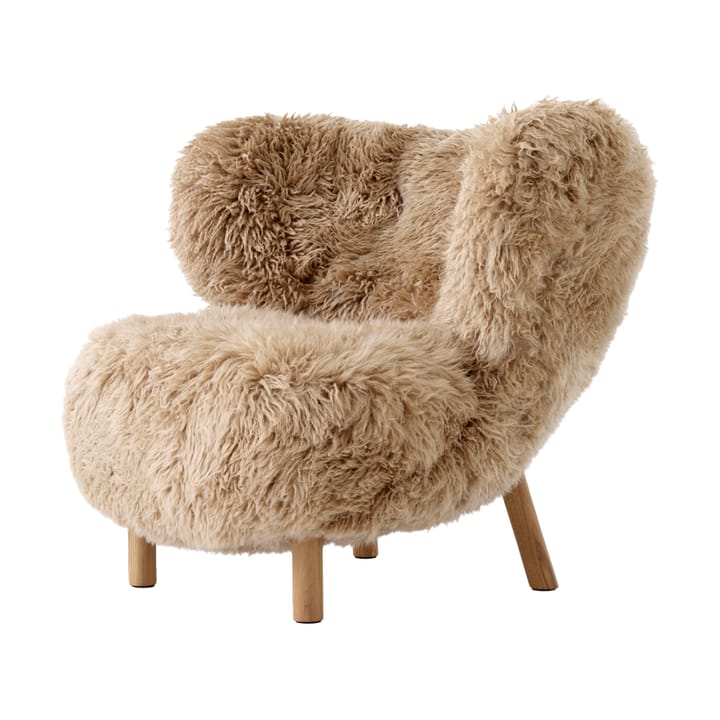 Fauteuil Little Petra VB1 - Chêne huilé-Sheepskin honey - &Tradition