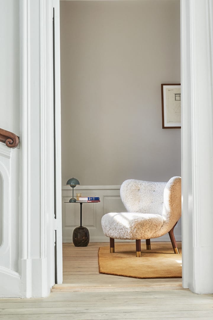 Fauteuil Little Petra VB1 Limited Edition, Noyer, laiton-Moonlight &Tradition
