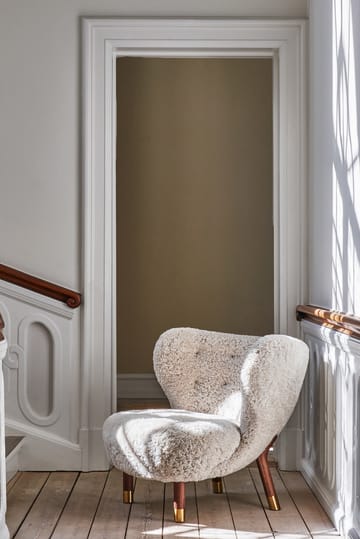 Fauteuil Little Petra VB1 Limited Edition - Noyer, laiton-Moonlight - &Tradition