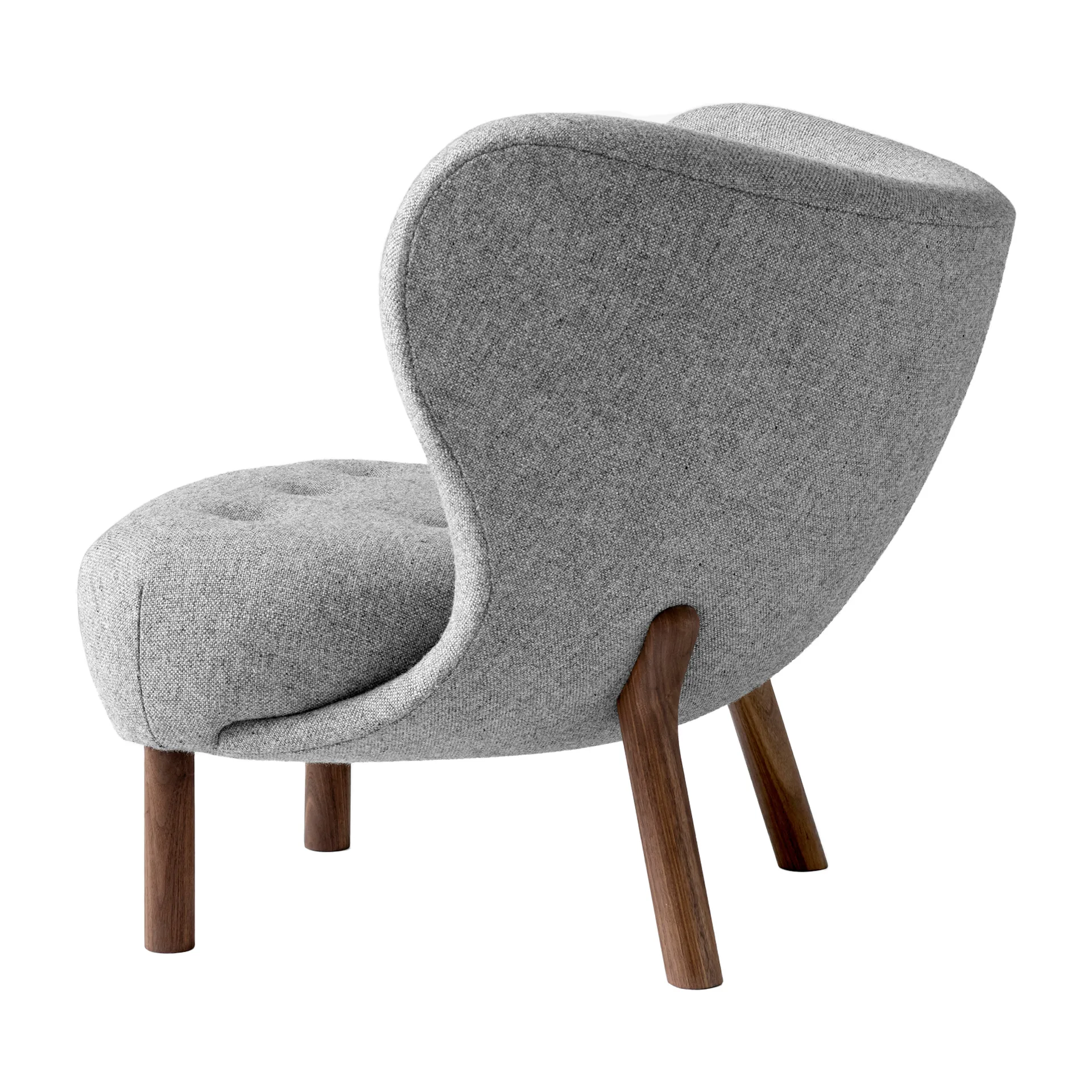 Fauteuil Little Petra VB1, Noyer huilé-Hallingdal &Tradition
