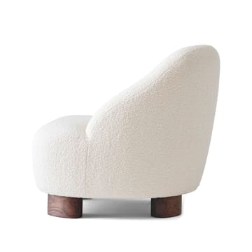 Fauteuil Margas LC1 - Karakorum 001 blanc-pieds en noyer - &Tradition