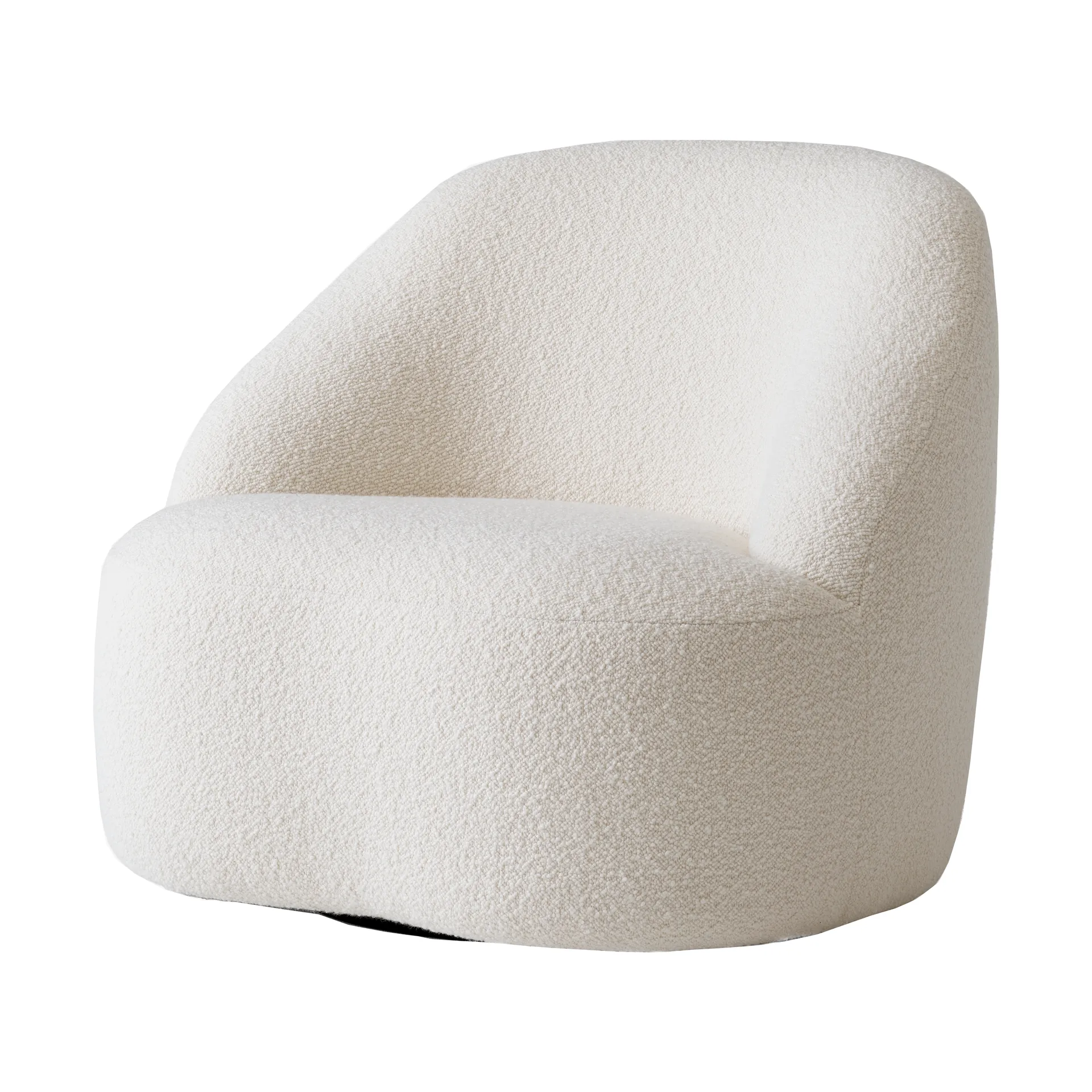 Fauteuil Margas LC2, Karakorum 001-black swivel &Tradition