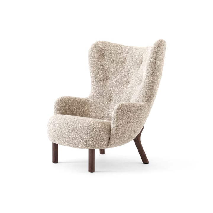 Fauteuil Petra VB3 High - Noix huilée-Karakorum 003 - &Tradition