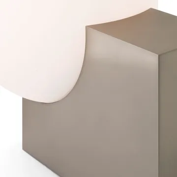 Lampadaire Journey SHY4 - Acier brossé-verre opale - &Tradition